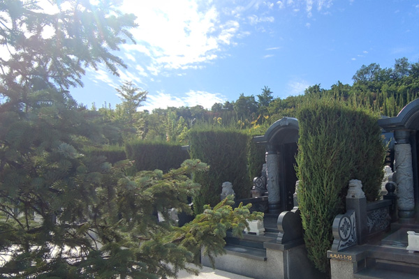 沈阳墓地的朝向设计有何特别之处，如何体现对逝者的尊重？